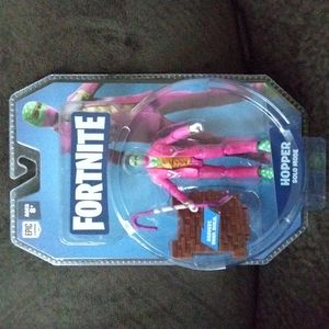 Fortnite HOPPER - Solo Mode - 4 inch Action Figure - Harvest, Snap, Build